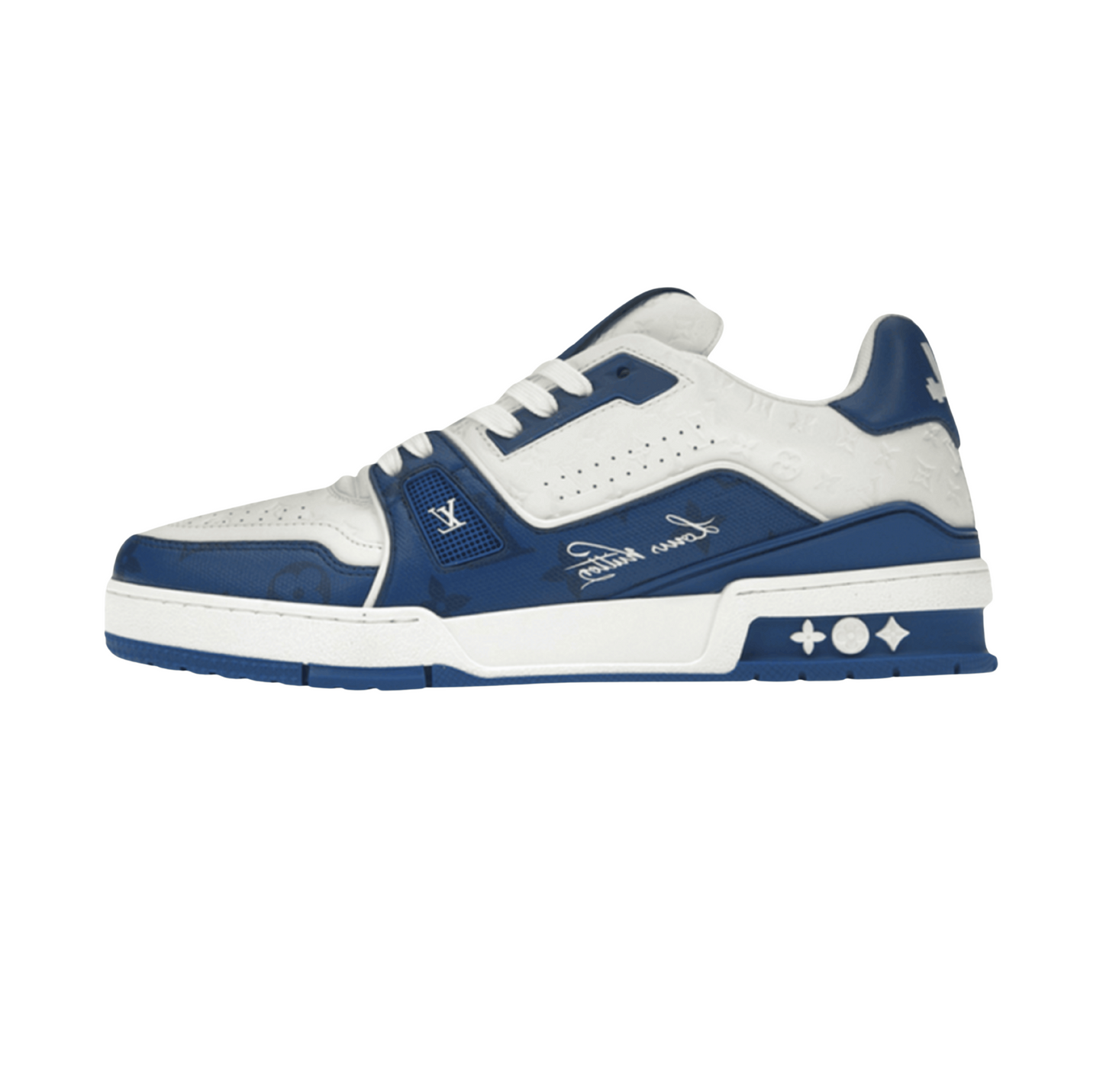 Louis Vuitton Trainer Signature | Blue/White