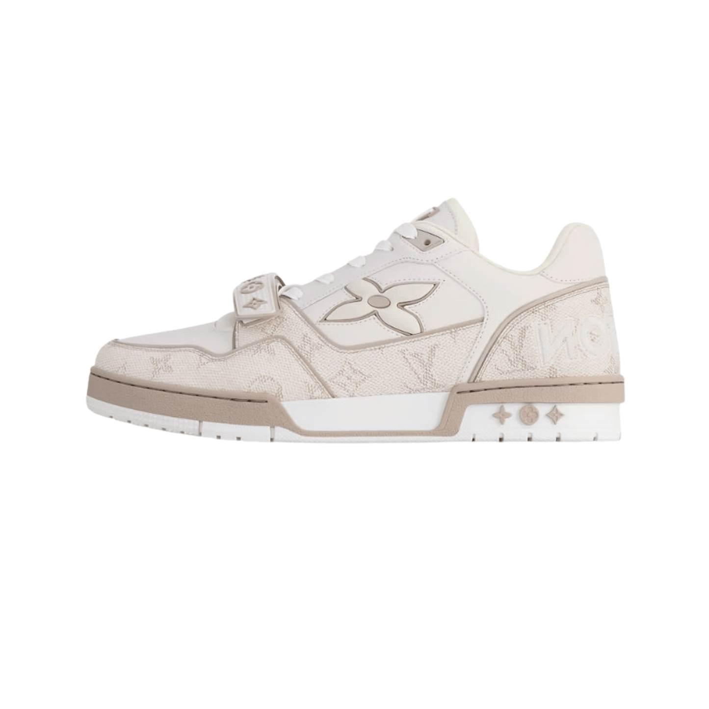 Louis Vuitton Trainer | Beige Calf Leather