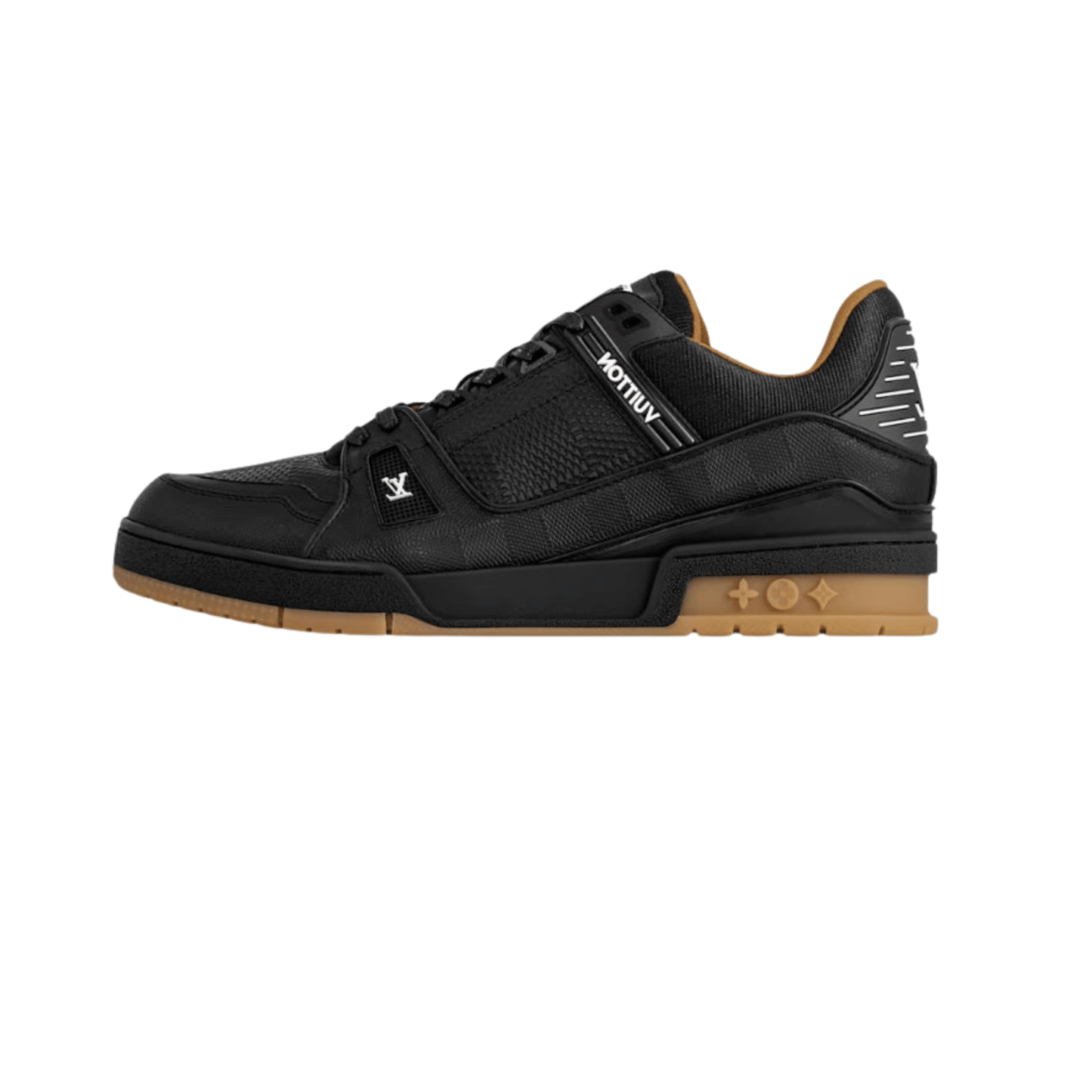 Louis Vuitton Trainer | Black Damier-Embossed