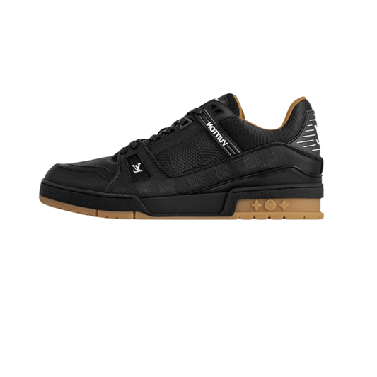 Louis Vuitton Trainer | Black Damier-Embossed