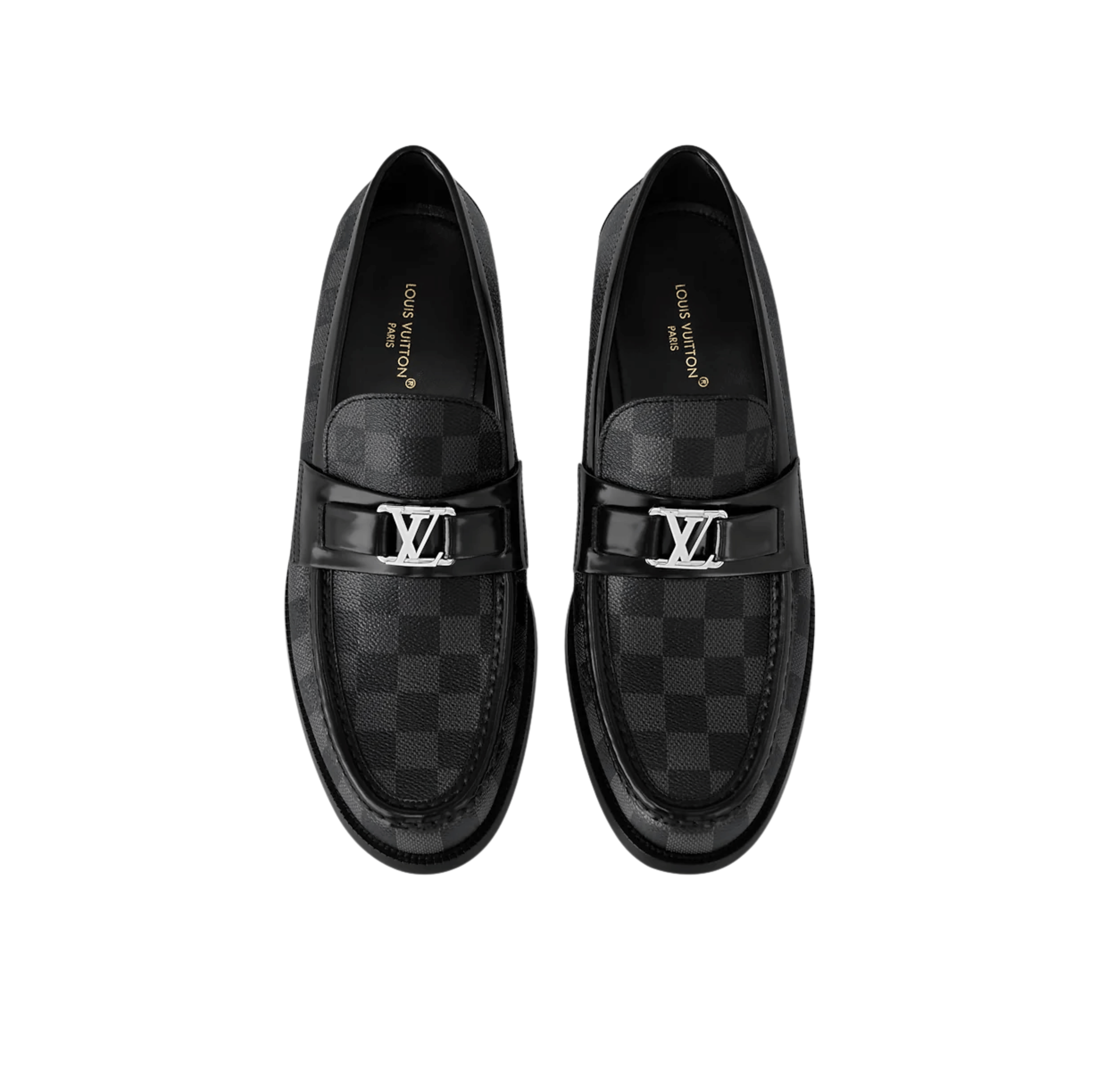 Louis Vuitton Loafer | Black Grey