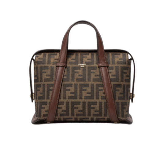 Fendi | Ff Jacquard Medium Boston Bag