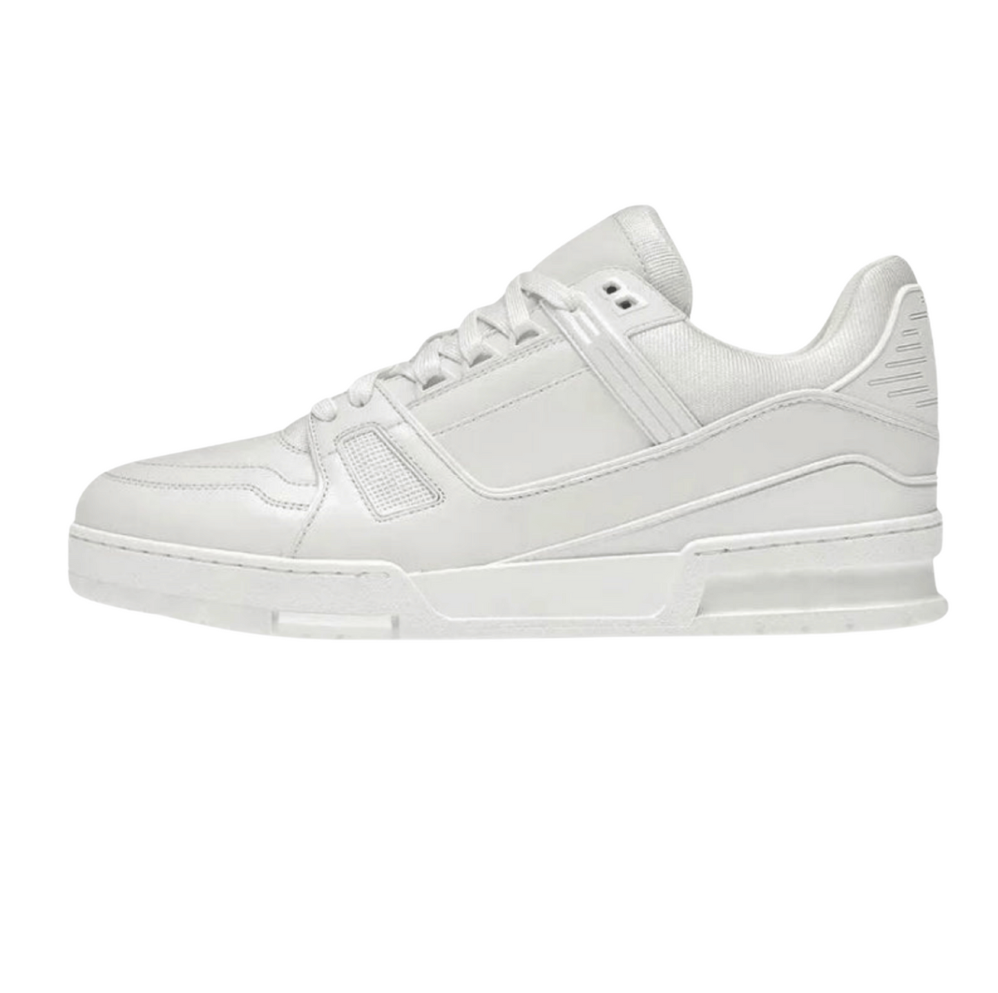 Louis Vuitton Trainer | Triple White Calf Leather